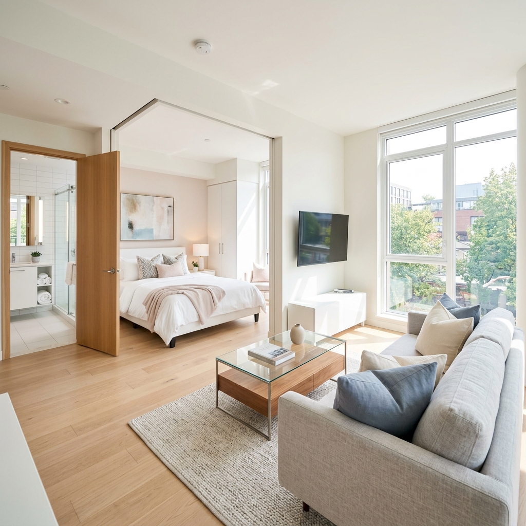Spotless vacation rental after professional cleaning